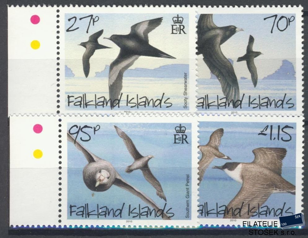 Falkland Islands známky Mi 1110-13