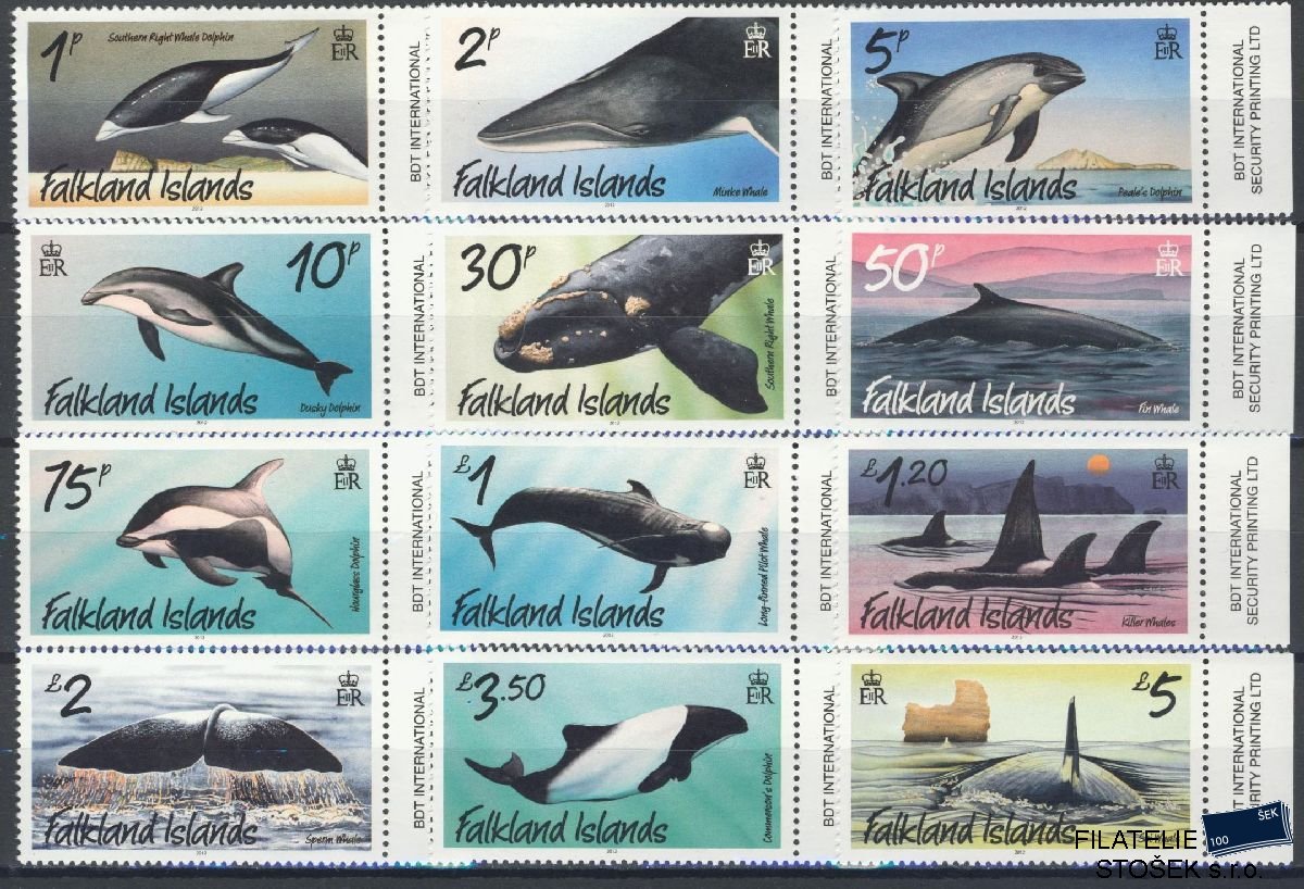 Falkland Islands známky Mi 1180-91