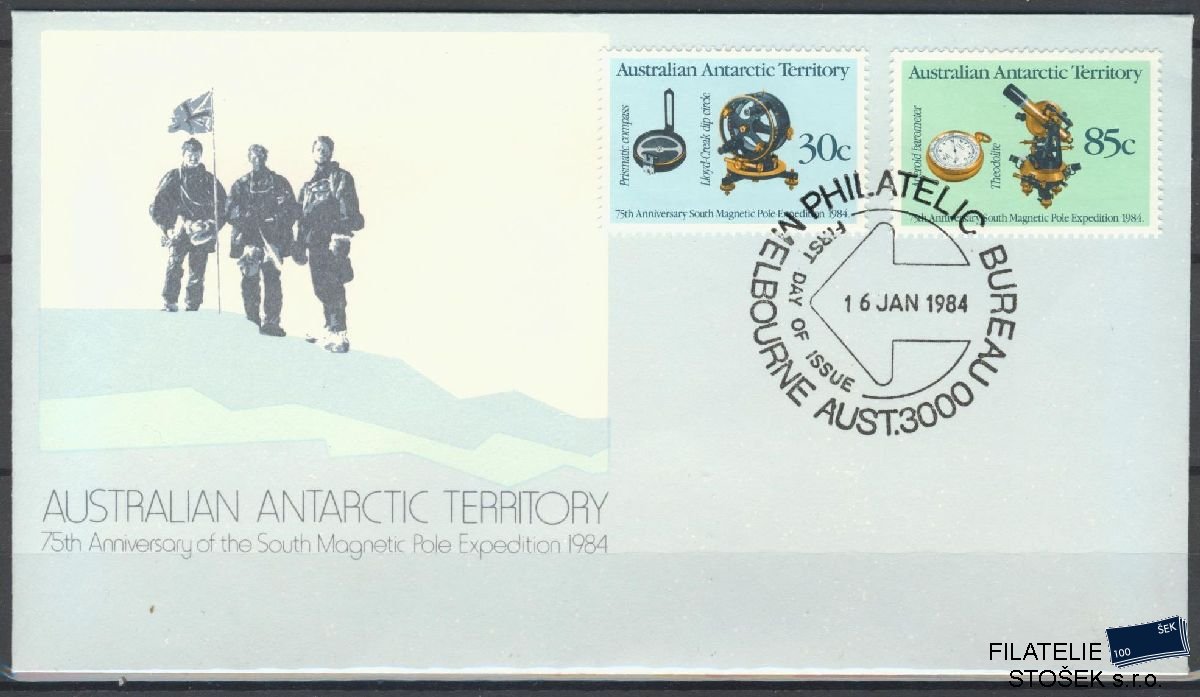 Australská Antarktida známky Mi 61-62 Celistvost