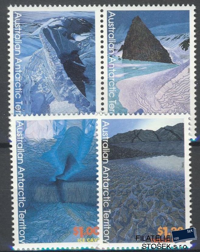 Australská Antarktida známky Mi 106-109
