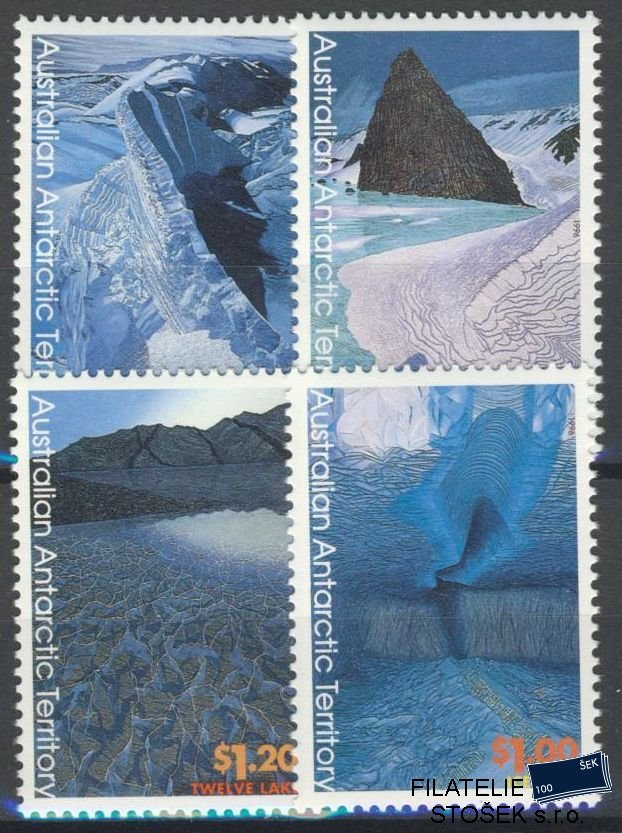 Australská Antarktida známky Mi 106-109