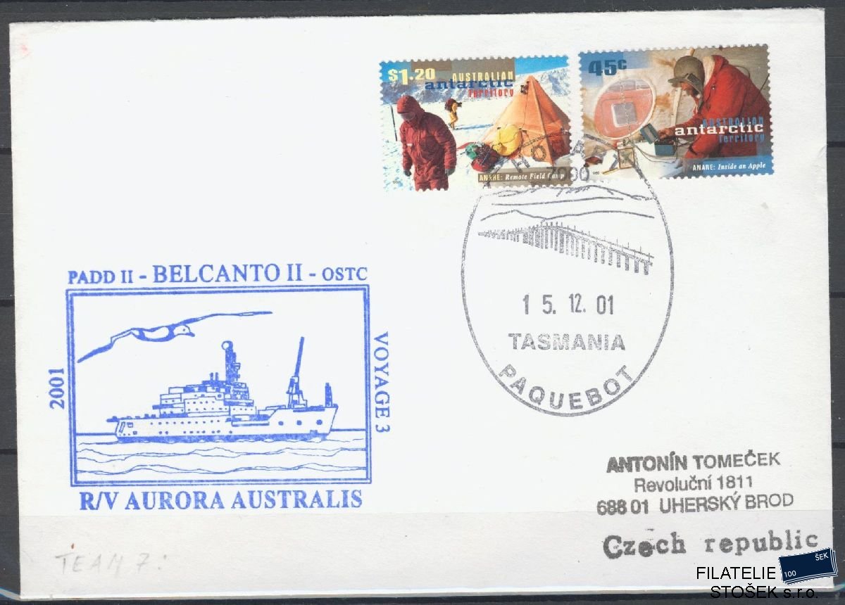 Australská Antarktida známky Mi 110 Celistvost