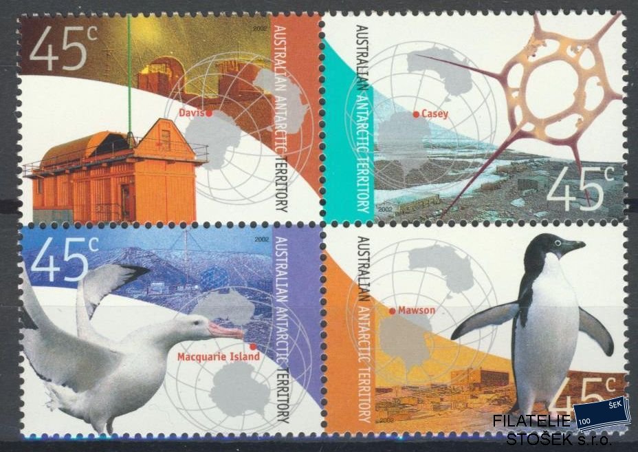 Australská Antarktida známky Mi 149-52