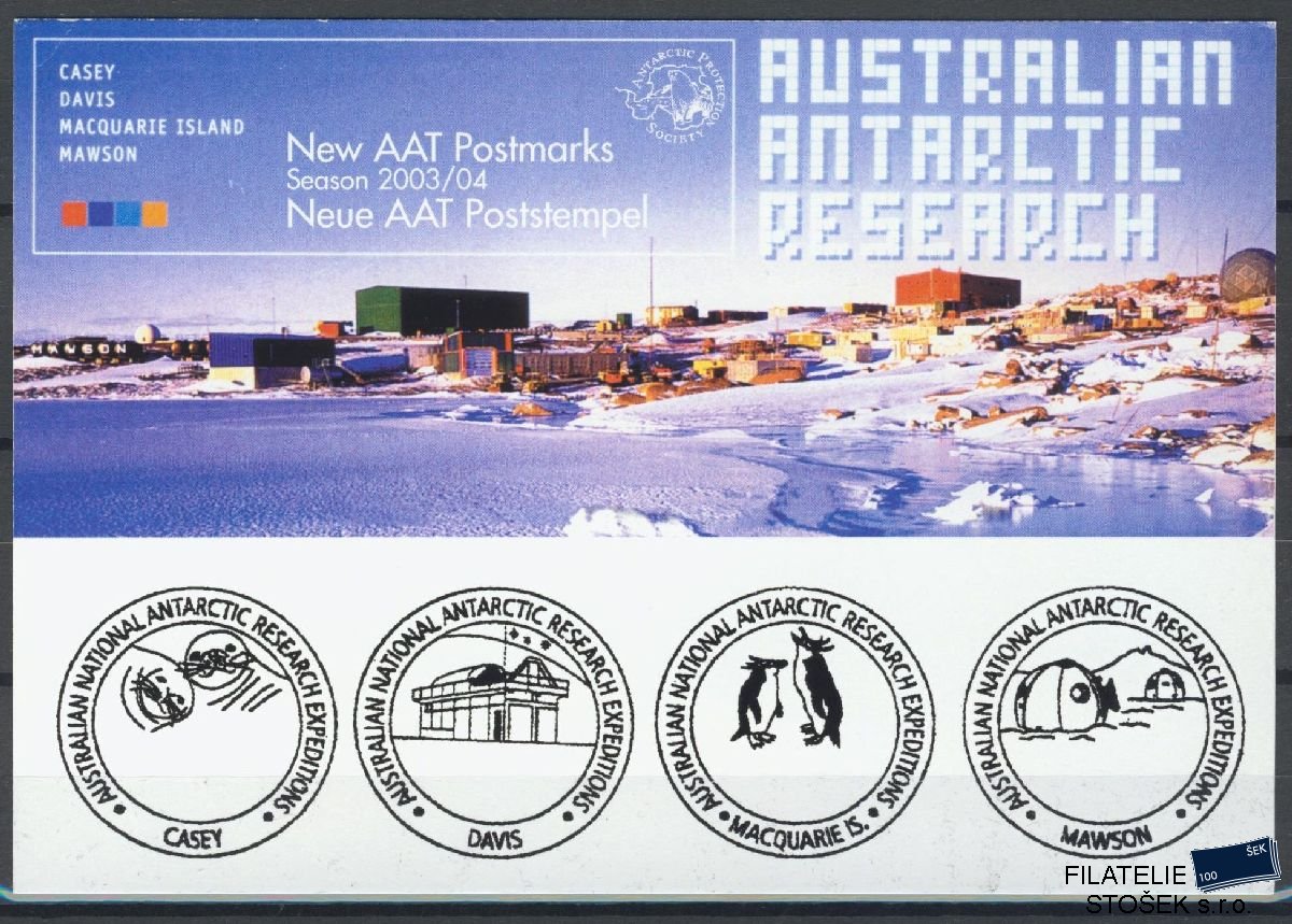 Australská Antarktida známky Mi   Celistvost