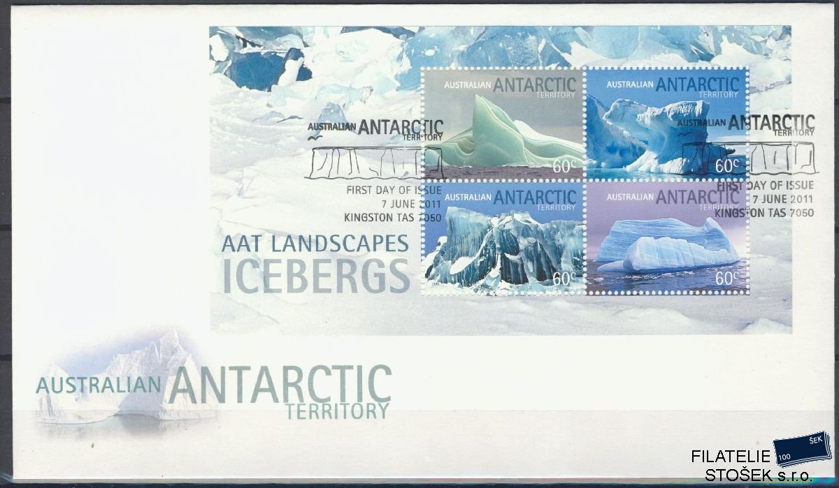 Australská Antarktida známky Mi 187-90 Celistvost