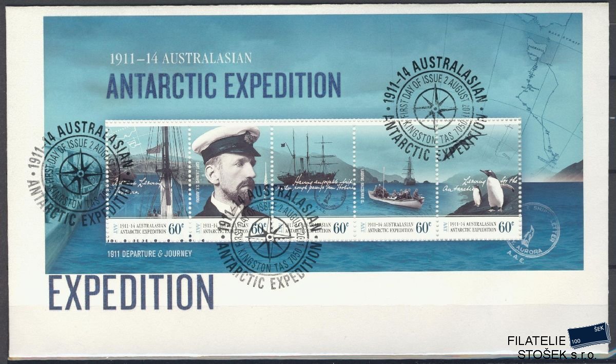 Australská Antarktida známky Mi 195-99 Celistvost