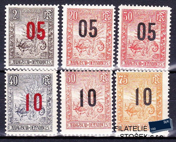 Madagascar známky Yv 115-20