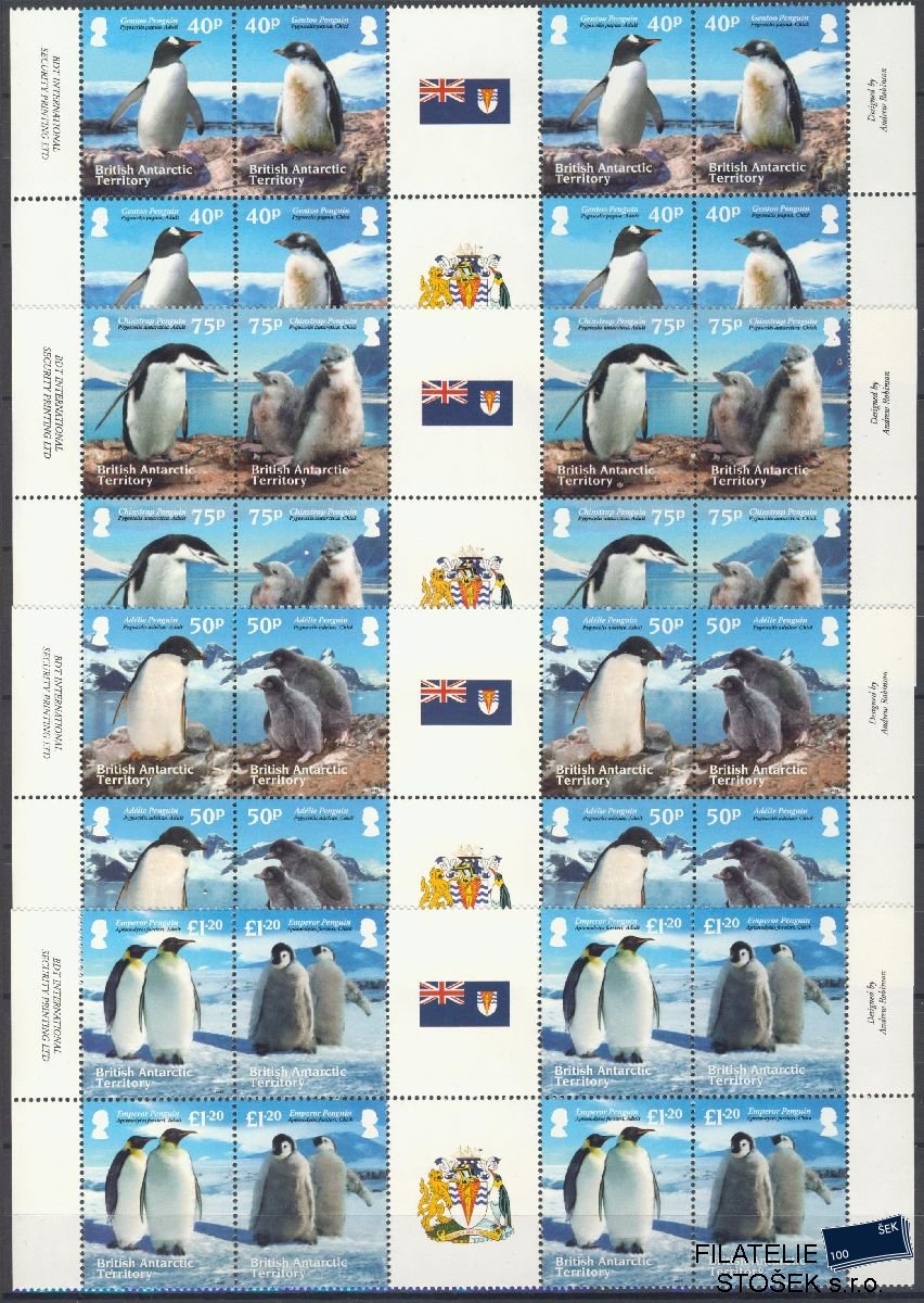 Britská Antarktida známky Mi 632-39