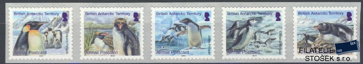 Britská Antarktida známky Mi 659-63