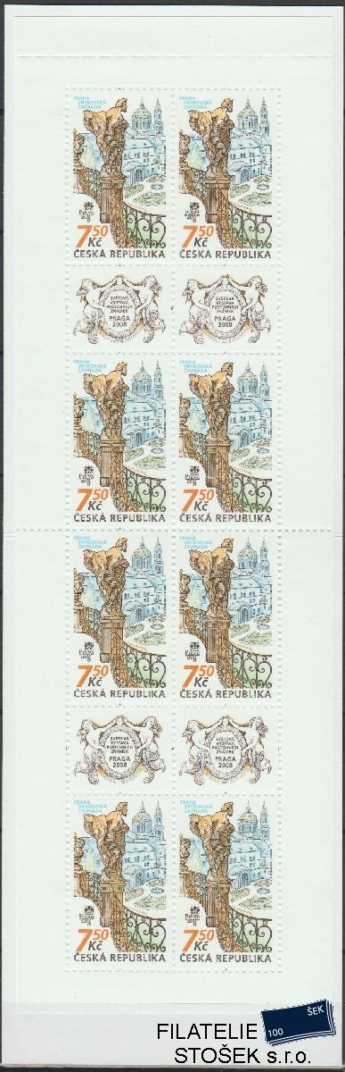 Česká republika známky 492 Sešitek