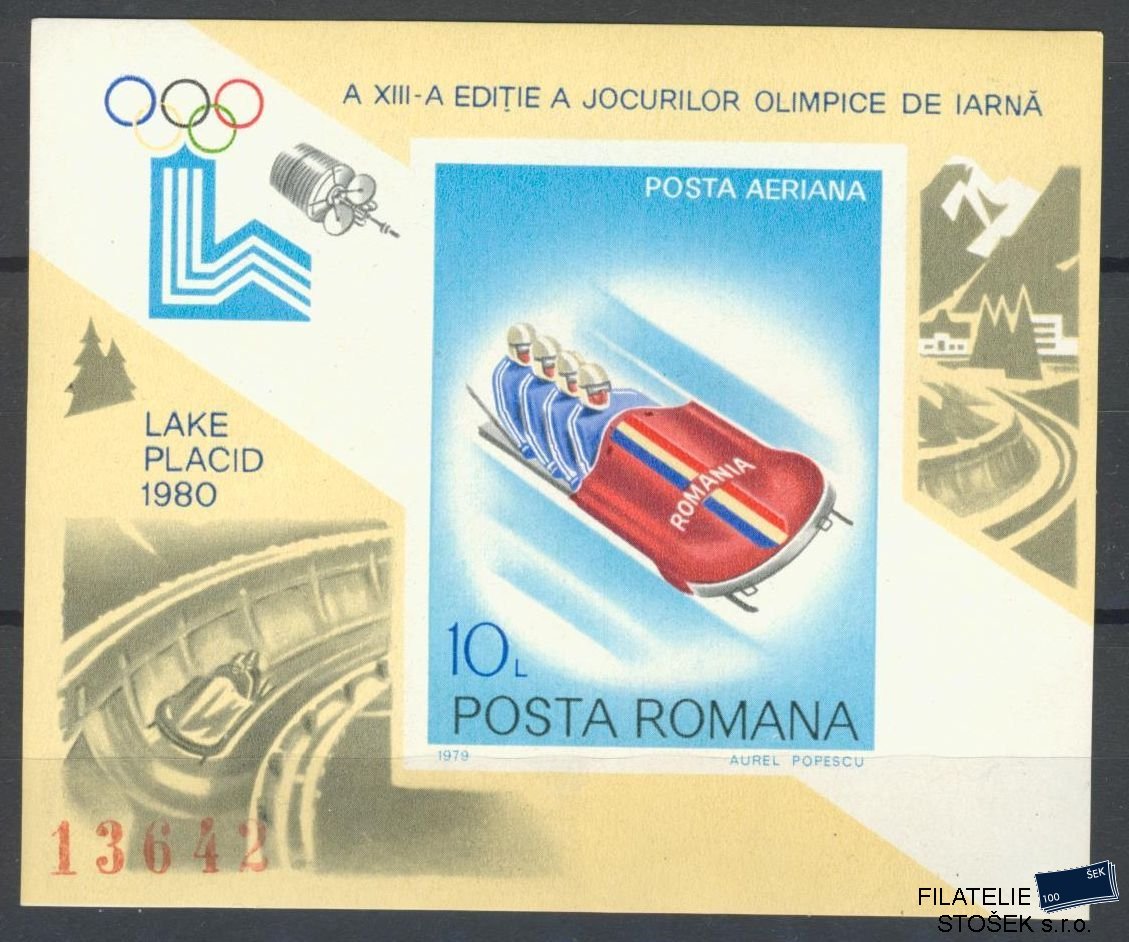 Rumunsko známky Mi Blok 165
