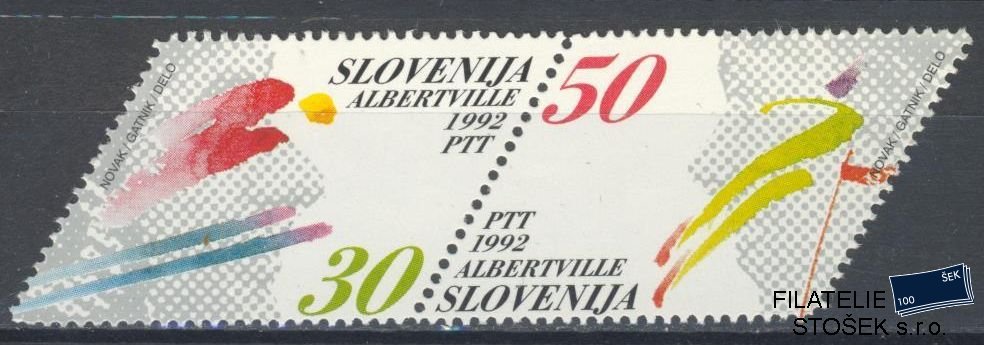 Slovinsko známky Mi 0006-7
