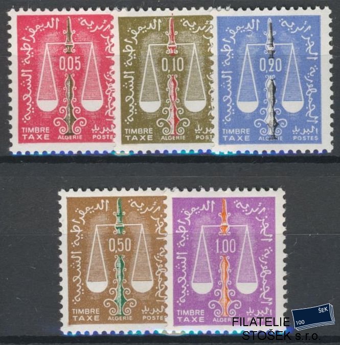 Algerie známky Mi P 059-63