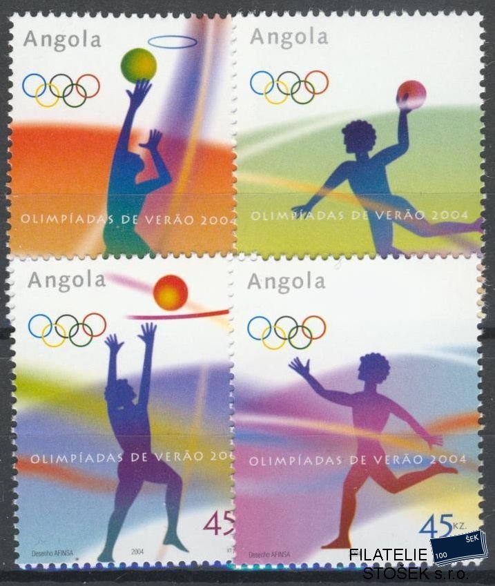 Angola známky Mi 1728-31