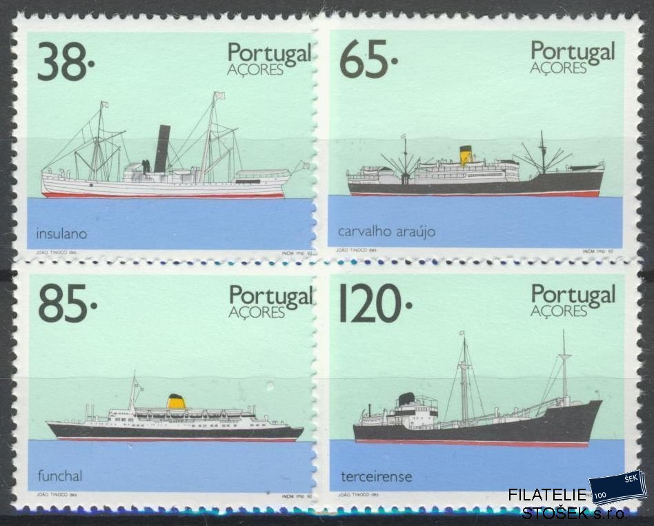 Azorské ostrovy známky Mi 0430-4