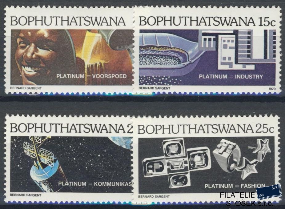Bophuthatswana známky Mi 0047-50