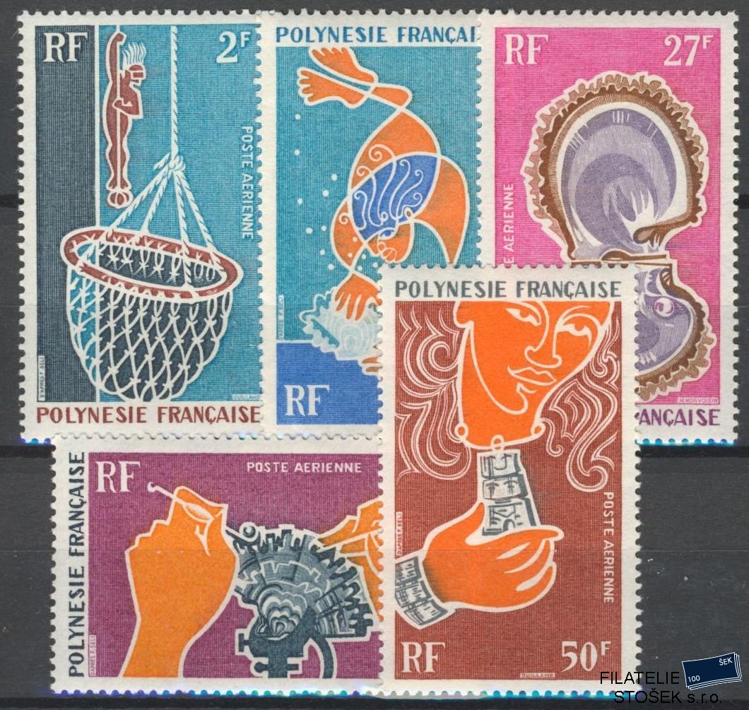 Polynésie známky Mi 0115-9