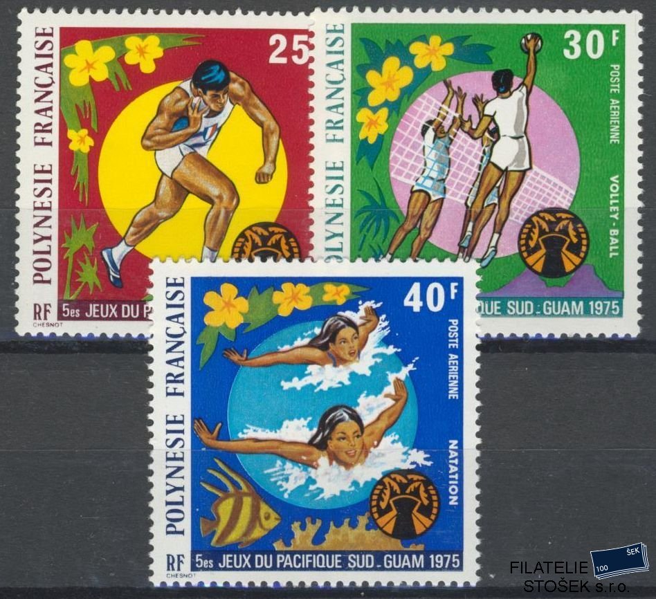Polynésie známky Mi 0198-200