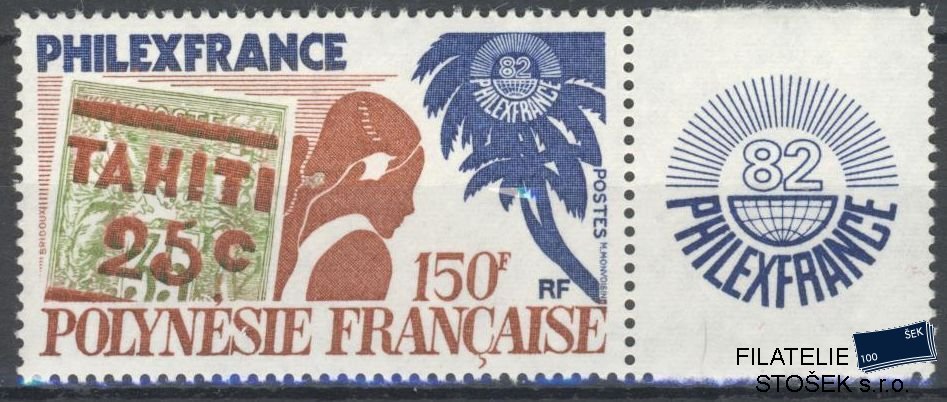 Polynésie známky Mi 0350 Zf