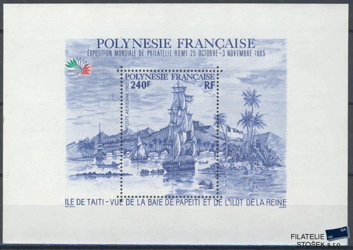 Polynésie známky Mi Blok 11