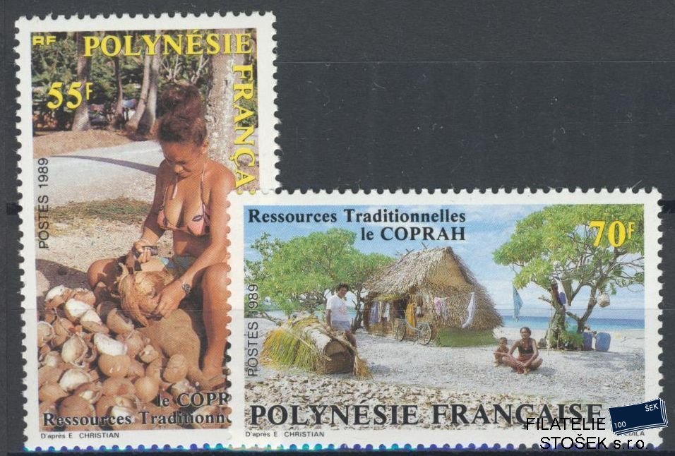 Polynésie známky Mi 0525-6