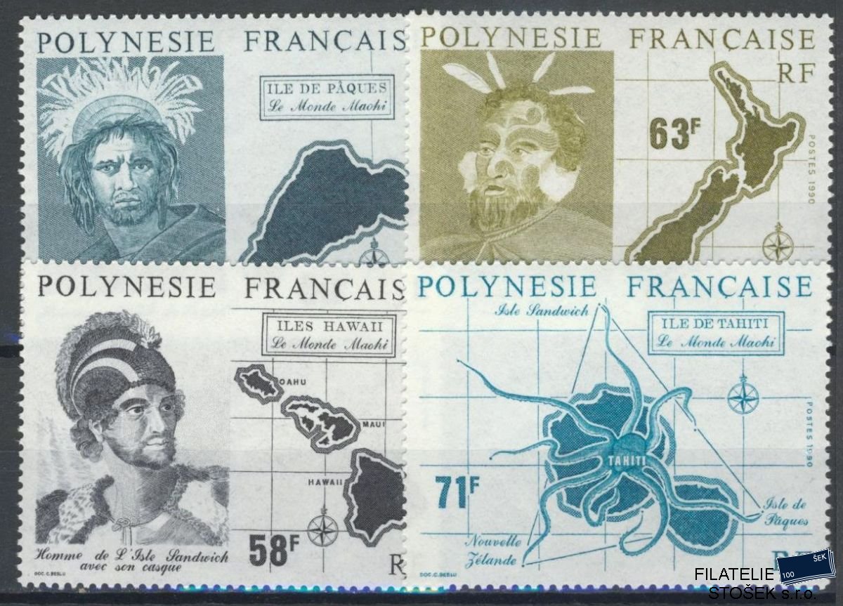 Polynésie známky Mi 0553-6