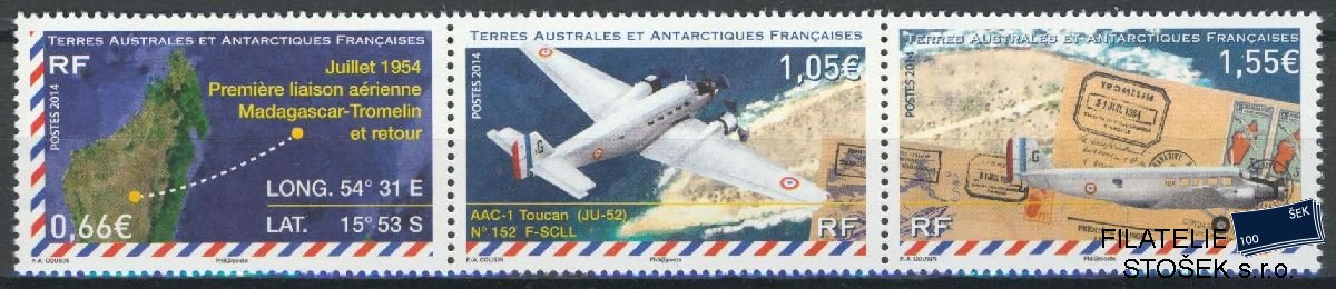 Francouzská Antarktida známky Mi 862-64