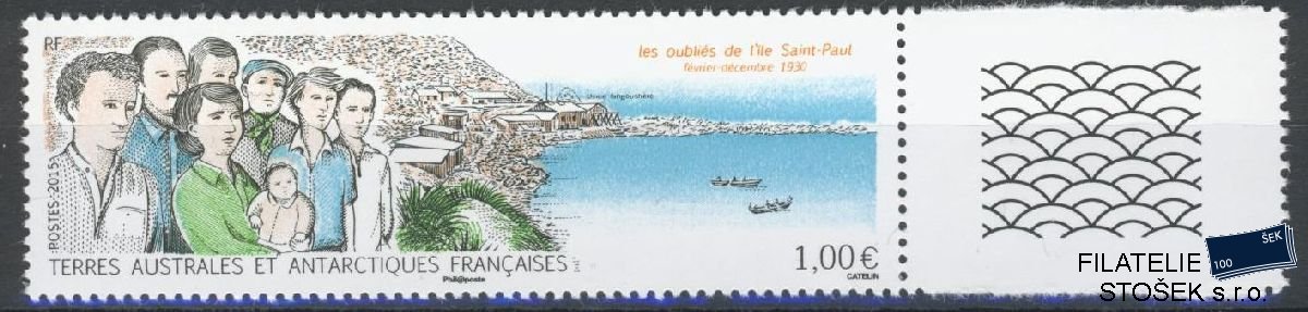 Francouzská Antarktida známky Mi 894