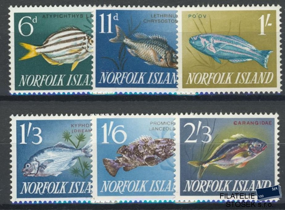 Norfolk Island známky Mi 45-50