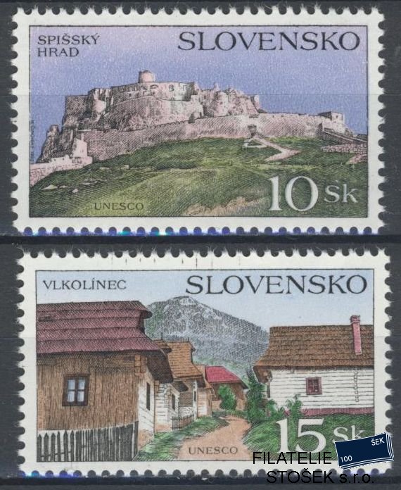 Slovensko známky 71-73