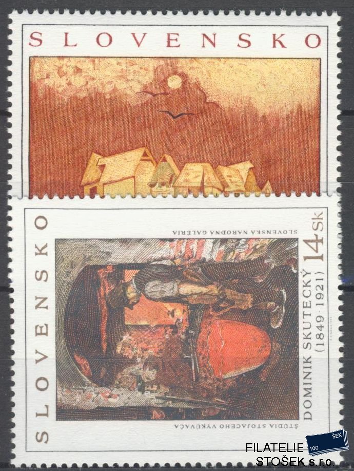 Slovensko známky 192-93