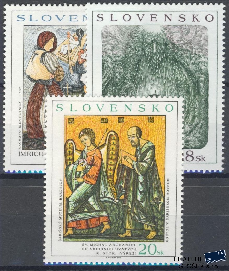 Slovensko známky 250-52