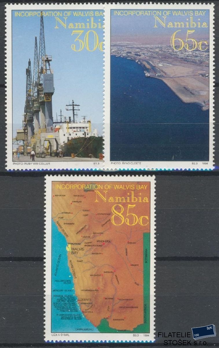 Namibia známky Mi 768-70