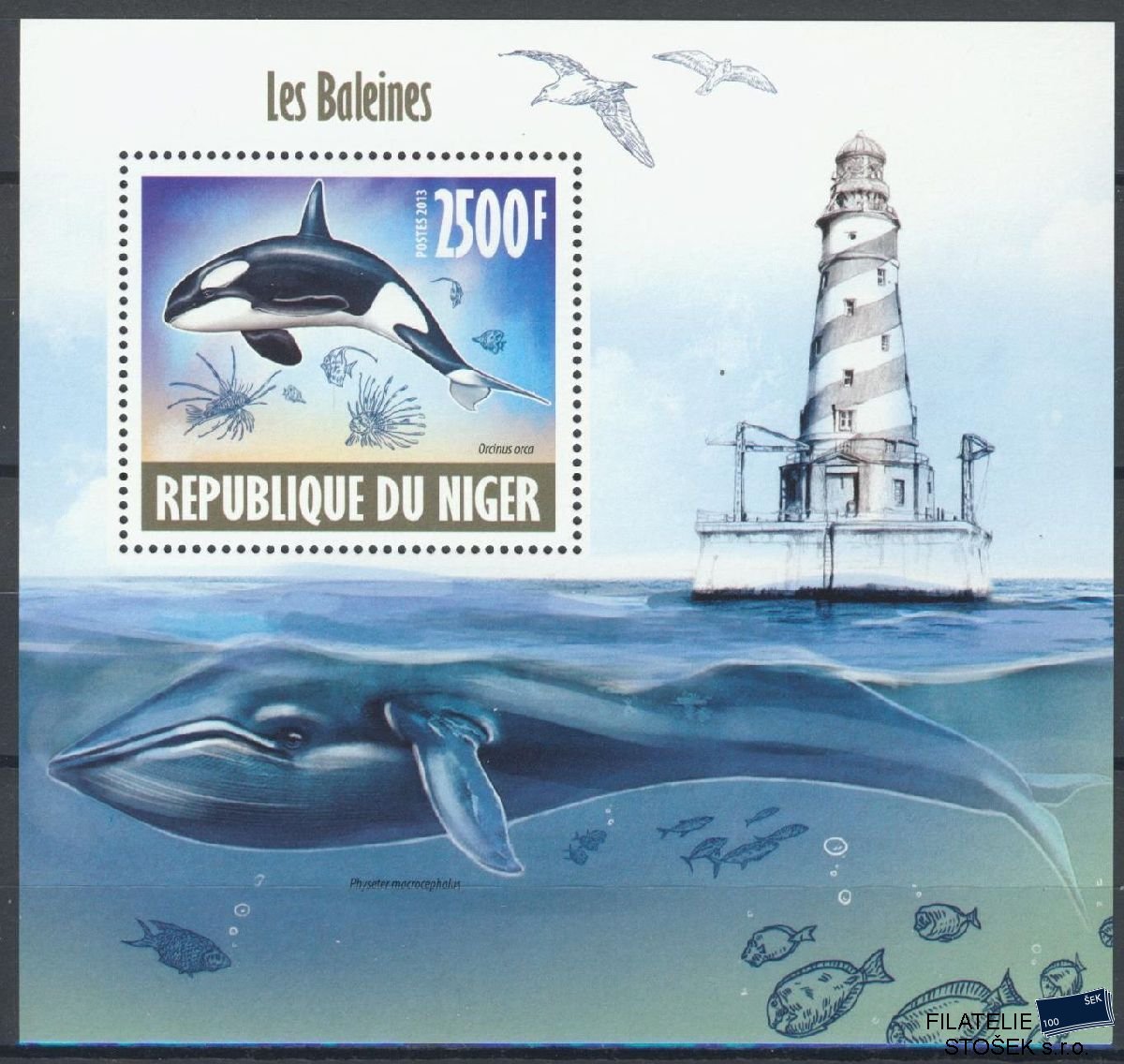 Niger známky Mi Blok 229