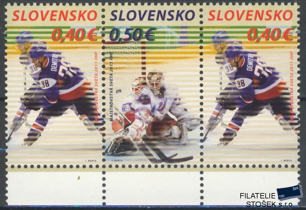 Slovensko známky 493-94