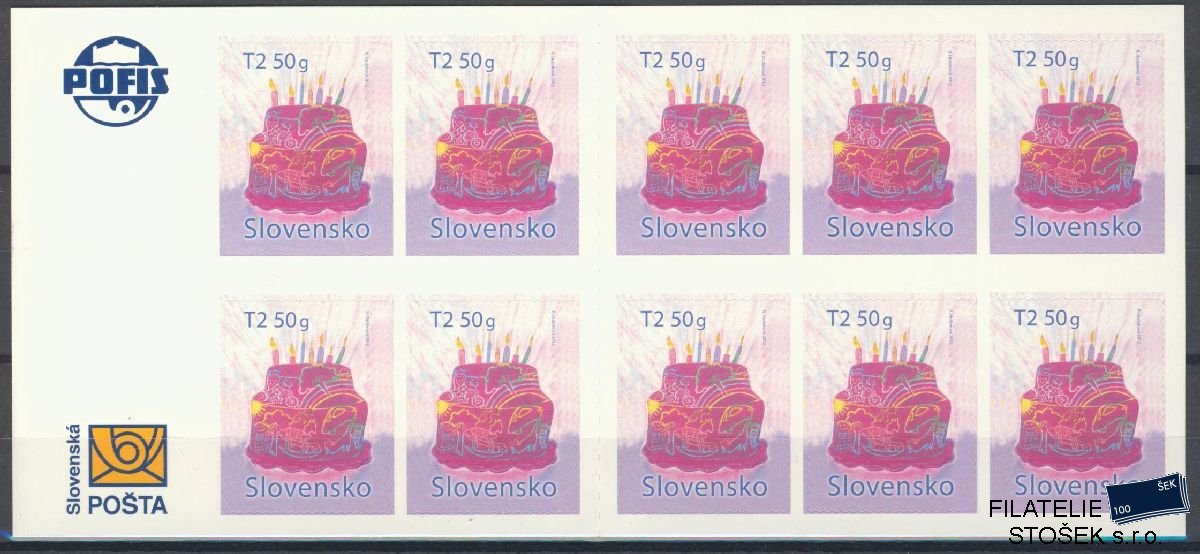 Slovensko známky 516 Sešitek