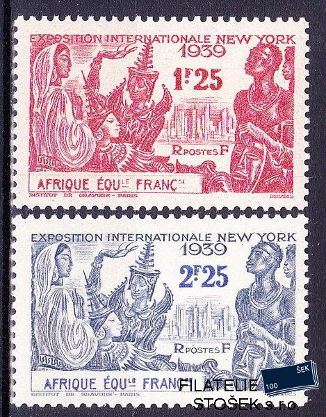 Afrika Equatoriale známky Yv 70-1