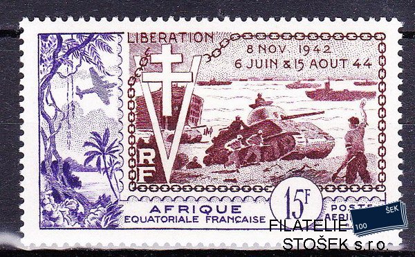 Afrique Equatoriale známky Yv PA 57