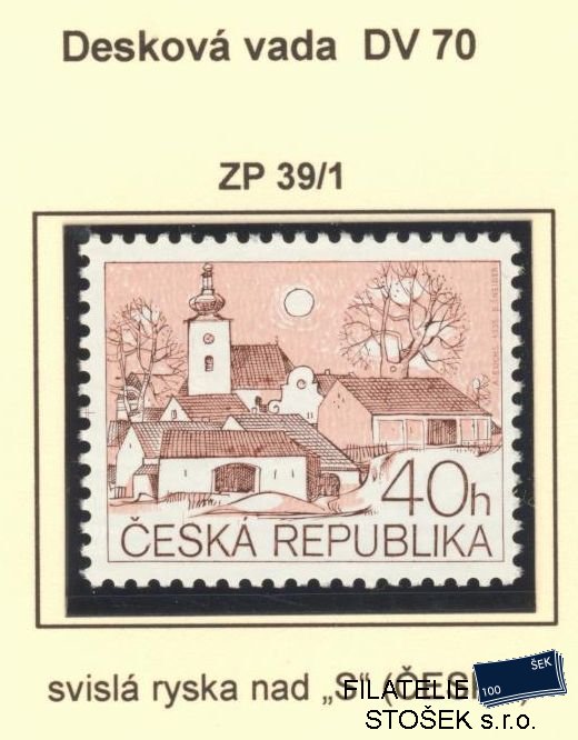 ČR známky 70 DV 39/1