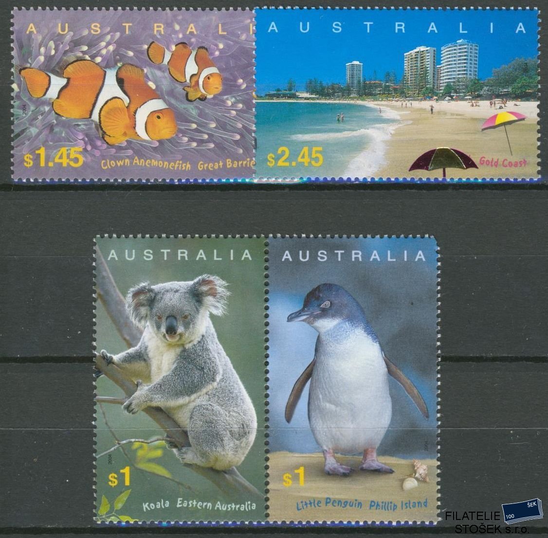 Austrálie známky Mi 2328-31
