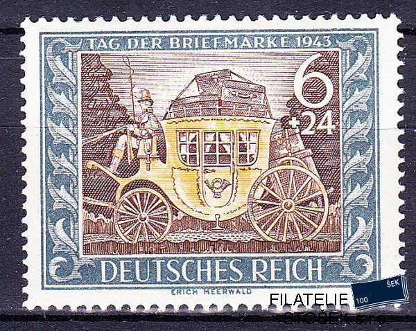Dt. Reich známky Mi 828