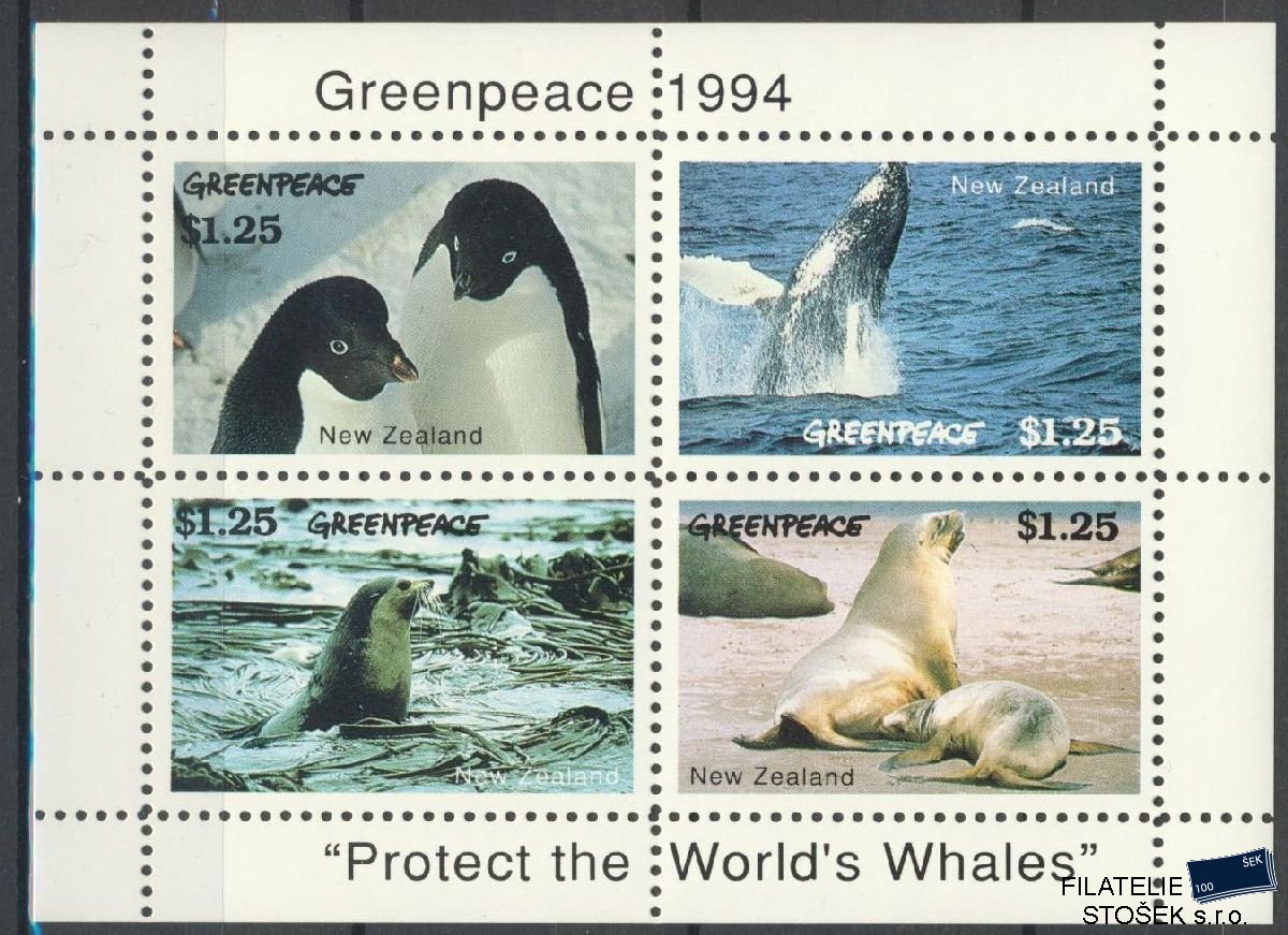 Greenpeace známky - 11 - 1994