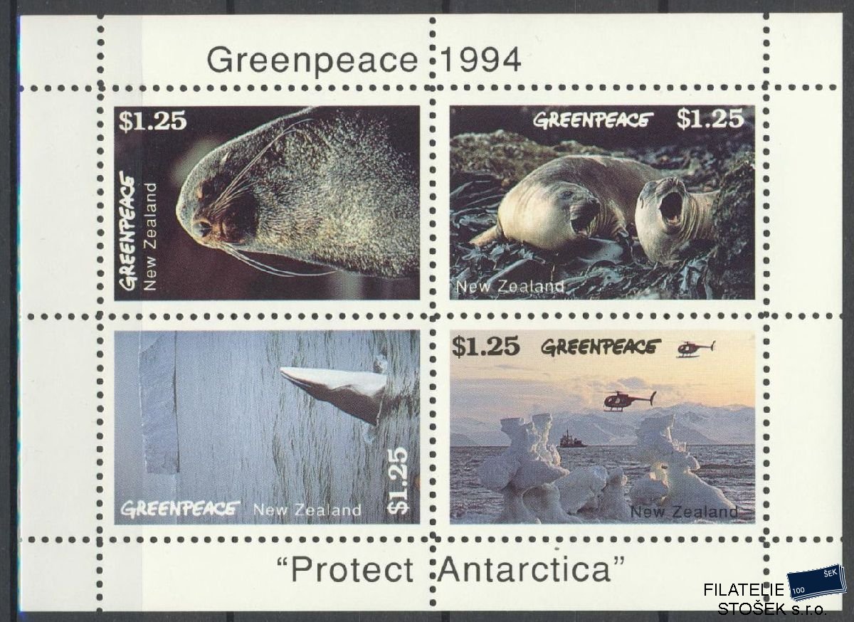 Greenpeace známky - 12 - 1994