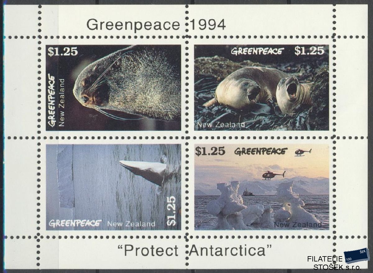 Greenpeace známky - 12 - 1994