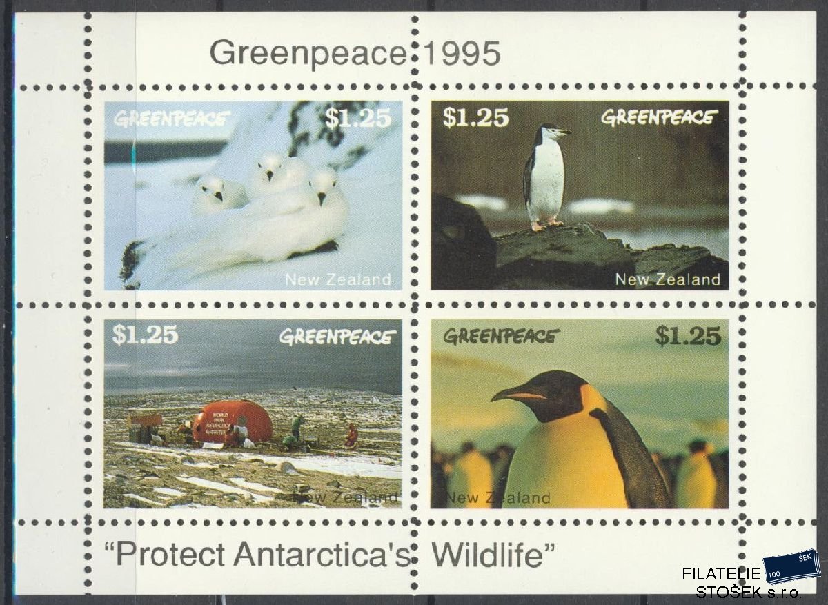 Greenpeace známky - 13 - 1995