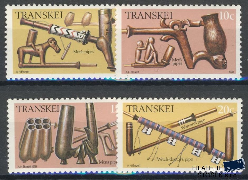 Transkei známky Mi 33-36