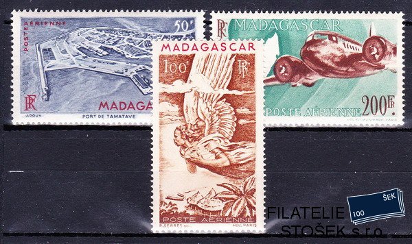 Madagascar známky Yv PA 63-4A