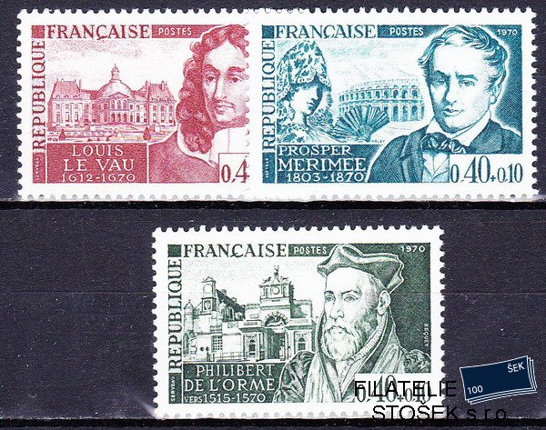 Francie známky Mi 1696-8