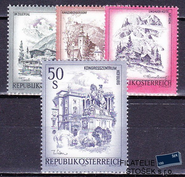 Rakousko známky Mi 1475-8