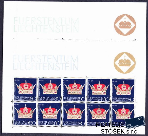 Liechtenstein známky Mi 546-7 Klb.